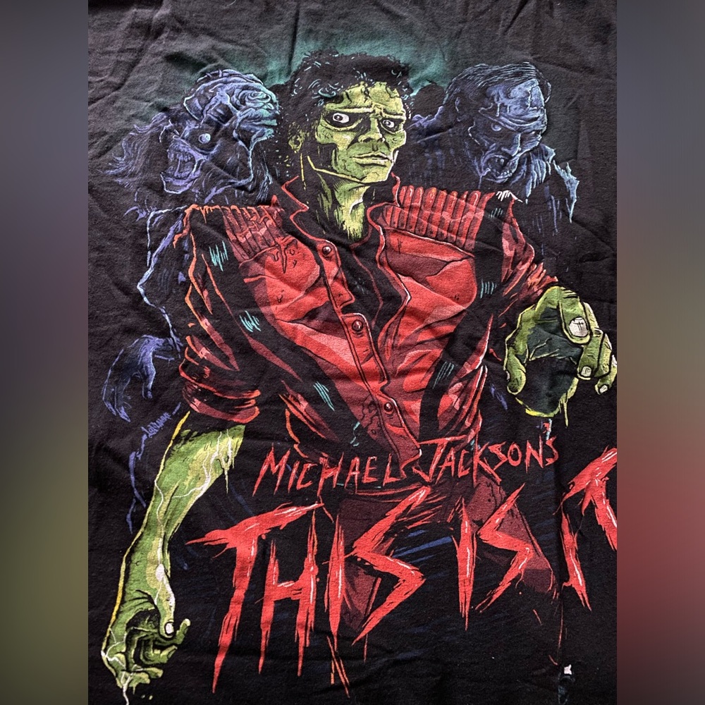 Michael Jackson Thriller / This is It Graphic tee | Unisex size LG